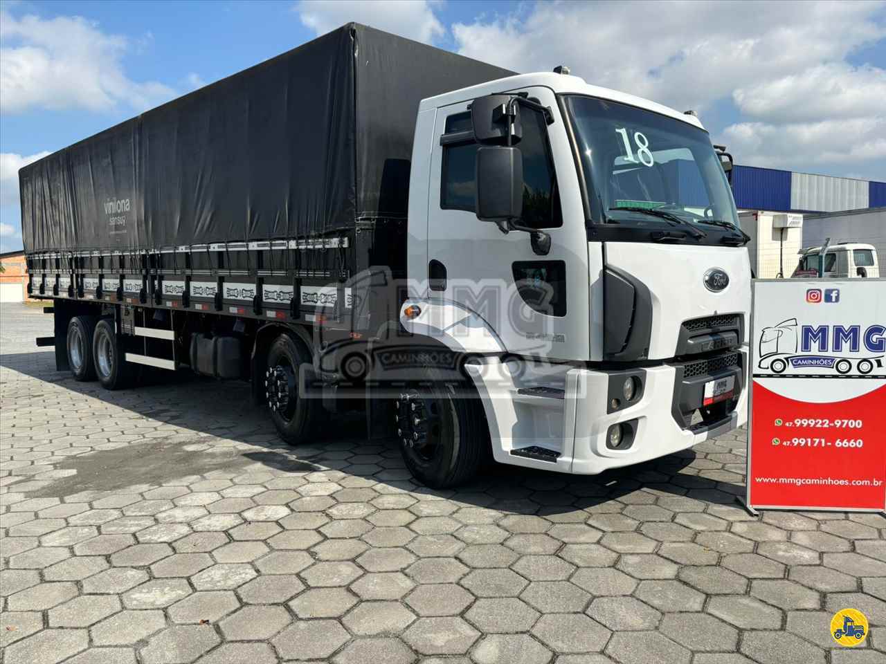 CAMINHAO FORD CARGO 2429 Graneleiro BiTruck 8x2 MMG Caminhões GUARAMIRIM SANTA CATARINA SC